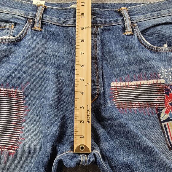 Todd Snyder Slim Fit Patched American Selvedge Denim Jeans 36x32 - Picture 9 of 16